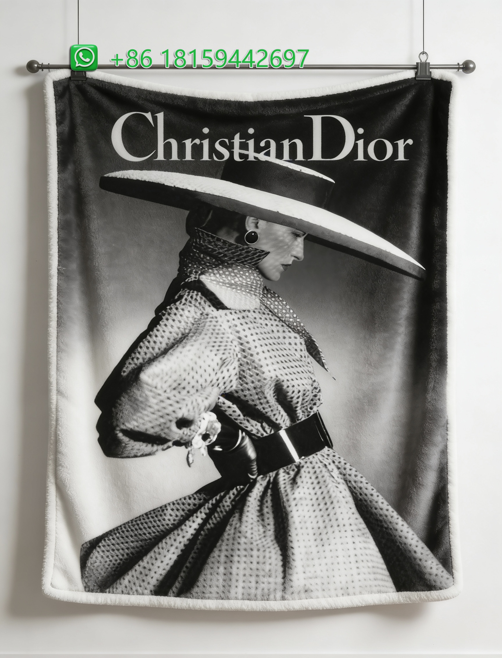 Dior Throw Blankets